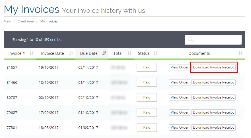 Invoices - How to Get an Invoice Source / Copy