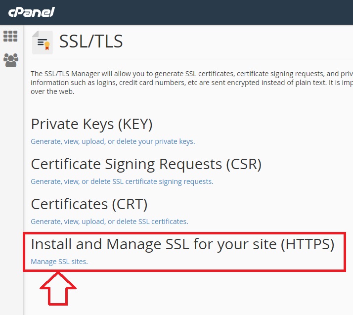 Installation the Free Self Signed SSL